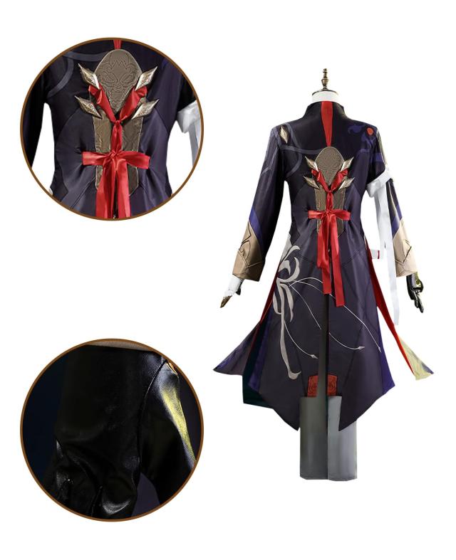崩壊スターレイル 刃 コスプレ衣装 ウィッグ付き 三分妄想】崩壊：スターレイル 刃-ジン-Blade コスプレ衣装