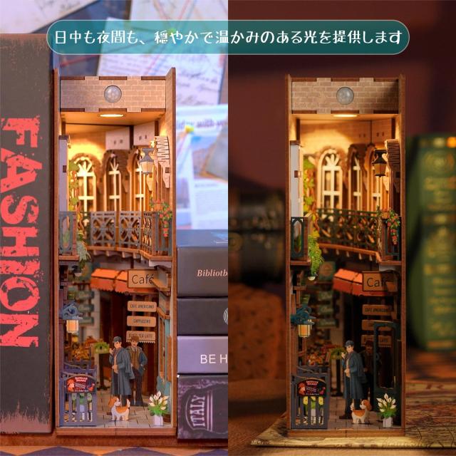 木製 日本家屋のミニチュア　木彫り民家 Billy Miniature Japanese Thatched Roof House kit #2
