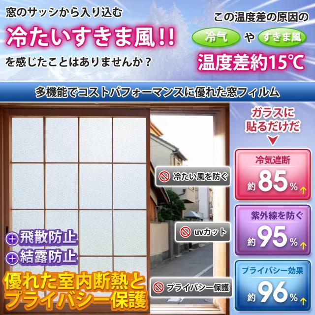 Coavas 窓ガラス目隠しフィルム 目隠しシート 窓 フィルム すりガラスシート 紫外線カットフィルム ガラス飛散防止フィルム 結露防止シーの通販は Coavas 窓ガラス目隠しフィルム 目隠しシート 窓 フィルム すりガラスシート 紫外線カットフィルム ガラス飛散防止フィルム 結露防止シーの通販は