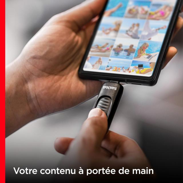 SanDisk 256GB ウルトラスライダー USB Type-Cフラッシュドライブ - 最大400MB/秒、USB 3.2 Gen 1、格納式コネクタ - SDCZ480-256G-G46？_1