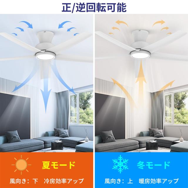 TALOYA シーリングファンライト調光 調色 12畳 LED