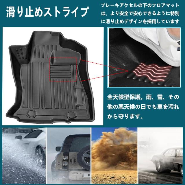 スバル フォレスター sk系 フロアマット フォレスター 3Dフロアマット カーマット 防水 2019〜現在 フォレスター カーマット 滑り防止 耐_5