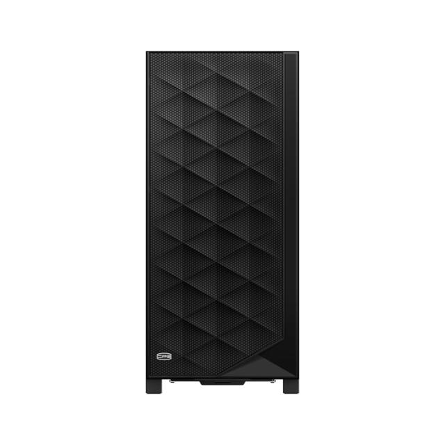 PCCOOLER CPS C3D510 ARGB PCケース ATXミドルタワー, 黒非常に通気性の高い メッシュメタルフロントパネル エアフローE-ATX/M-ATX/ITX_3