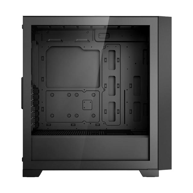 PCCOOLER CPS C3D510 ARGB PCケース ATXミドルタワー, 黒非常に通気性の高い メッシュメタルフロントパネル エアフローE-ATX/M-ATX/ITX_6