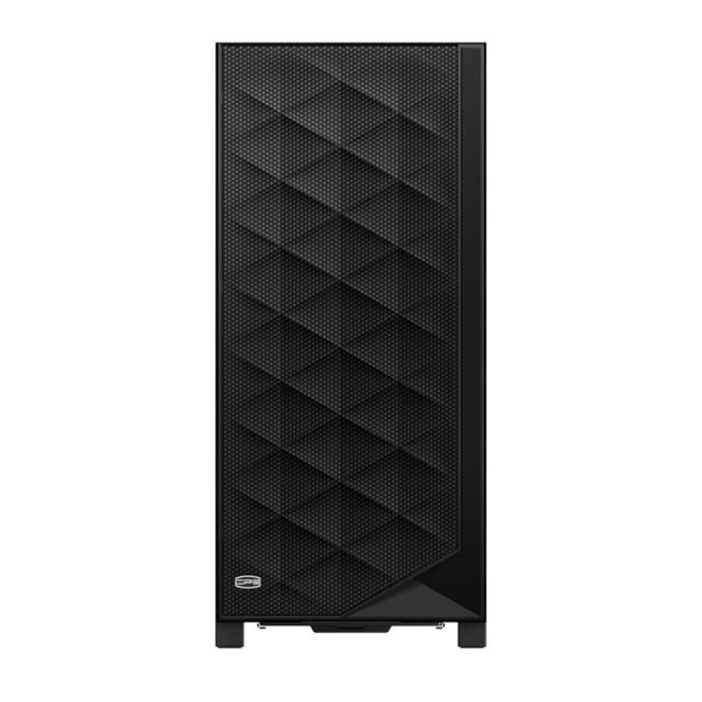 PCCOOLER CPS C3D510 ARGB PCケース ATXミドルタワー, 黒非常に通気性の高い メッシュメタルフロントパネル エアフローE-ATX/M-ATX/ITX_7