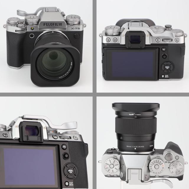Haoge サムアップレストハンドグリップ 富士フイルム XT5 Fuji X-T5