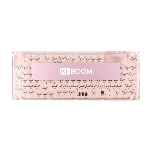 KiiBoom Phantom 98 ホットスワップ対応クリスタルガスケットマウントメカニカルキーボード、トリプルモードNKROゲーミングキーボード 南_6