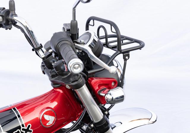 キジマ(Kijima) バイクパーツ フロントキャリア オーバー スチール製 ダックス125(’22-/8BJ-JB04) マットブラック 210-2787