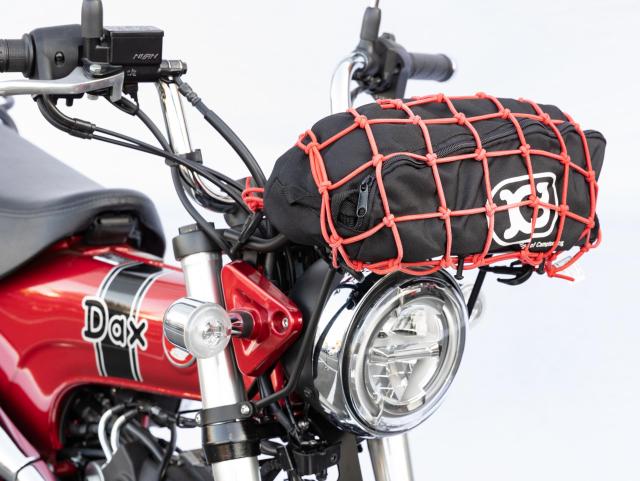 キジマ(Kijima) バイクパーツ フロントキャリア オーバー スチール製 ダックス125(’22-/8BJ-JB04) マットブラック 210-2787