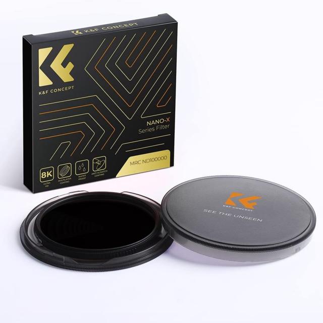 K＆F Concept 95mm ND100000フィルター 日食撮影用 NDフィルター 減光フィルター 両面28層コーティング 光学ガラス 撥水撥油キズ防止 皆既_7