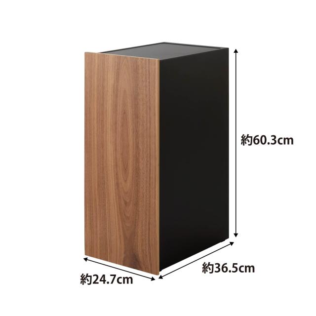 山崎実業(Yamazaki) 【 完成品 】 ゲーム機 収納 ラック ブラック 約
