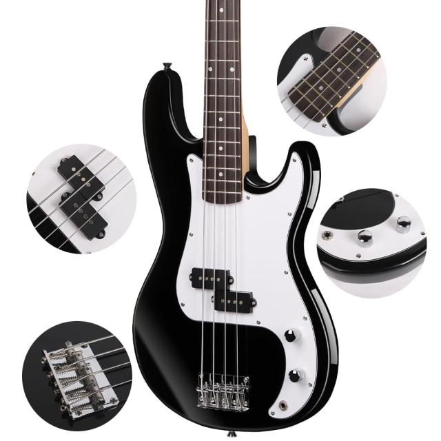 Bullfighter エレキベース ブラック 4弦 美品 Amazon | Bullfighter エレクトリックベースギターセット 4弦