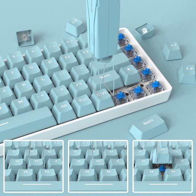 MAMBASNAKE メカニカルキーボード キー抜きシャフト抜き2in1キー