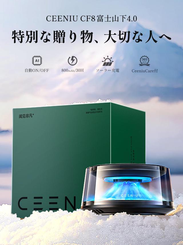 送料分 CEENIU 車 芳香剤 充電式アロマディフューザー 2024新型【4D