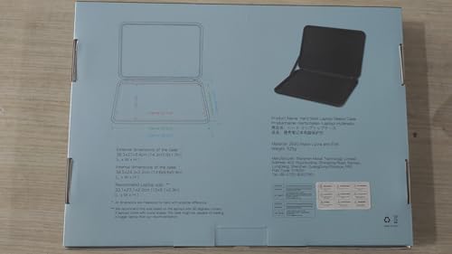 Smatree MS56 Hard EVA Protective Sleeve With Stand For 14 Inch Lenovo ThinkPad L14 Gen 5/X1 Yoga Gen 8/7/6 2 In 1, For ThinkPad X1 Carbon Gen 11/10, For IdeaPad Flex 5i/5