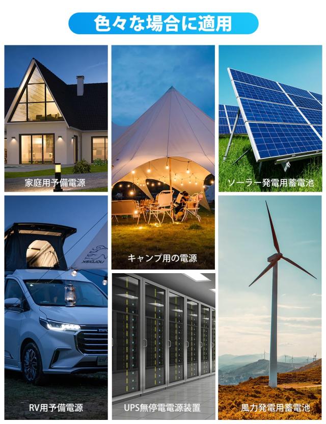 Nastima 12V 50Ah リン酸鉄リチウムイオンバッテリー LiFePO4リチウム電池 600Wh 2000+サイクル BMS搭載 RV キャンピング ソーラーシステ