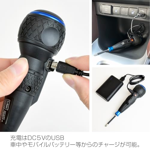 ホーザン(HOZAN) 電動ドライバー 手回しドライバーの感覚で、ネジ締め作業をアシスト D-700_6