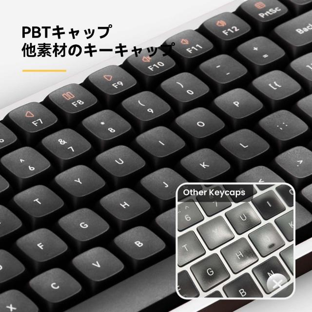 Lofree FLOW100 ロープロファイルメカニカルキーボード 英語配列