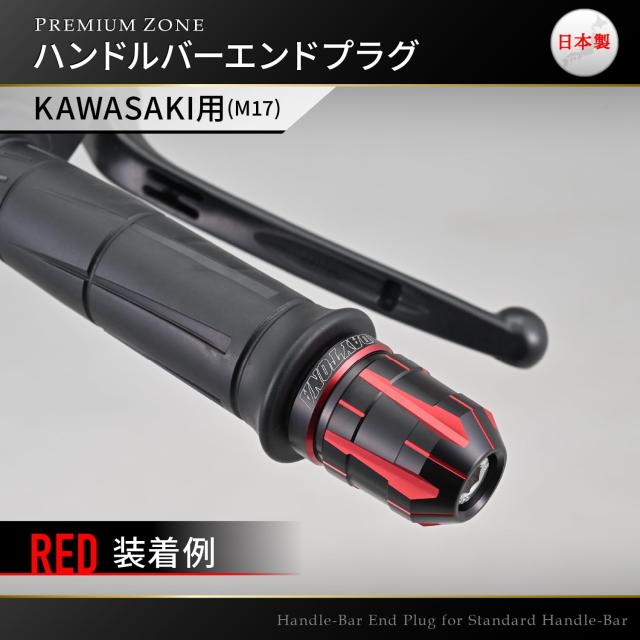 デイトナ(Daytona) PREMIUM ZONE(プレミアムゾーン) バイク用 バーエンド カワサキ(M17)用 TECHNO アッシュシルバー 42585_2