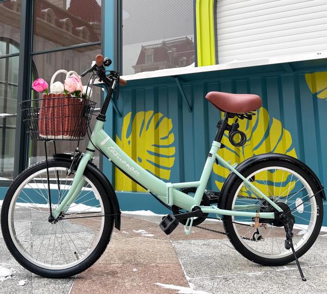 数量限定』ライト付き 通勤 ワイヤー錠 通学 カゴ 街乗 シマノ6段変速