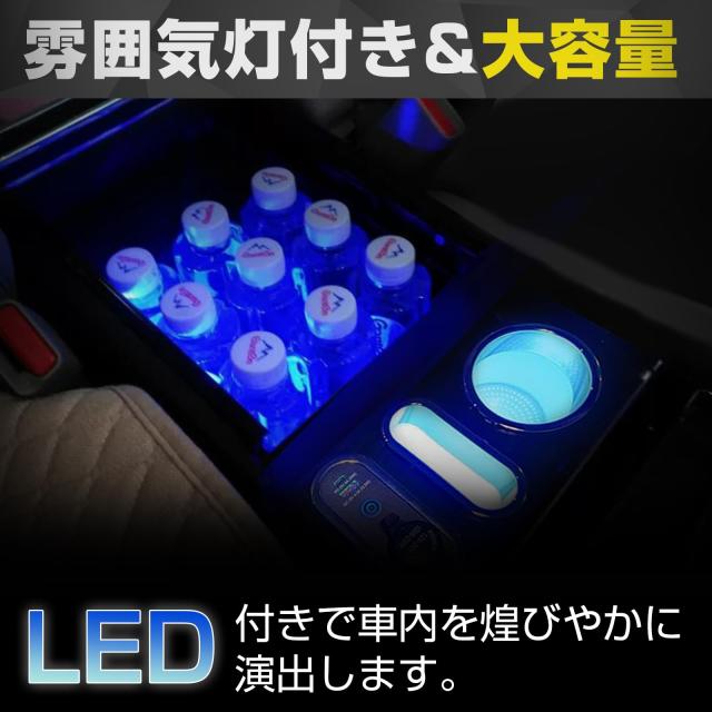 POWER PANDA 【急速充電】コンソールボックス アルファード ヴェルファイア 20系 専用 アームレスト Type-C ＆ QC3.0 USBポート付き セン_3
