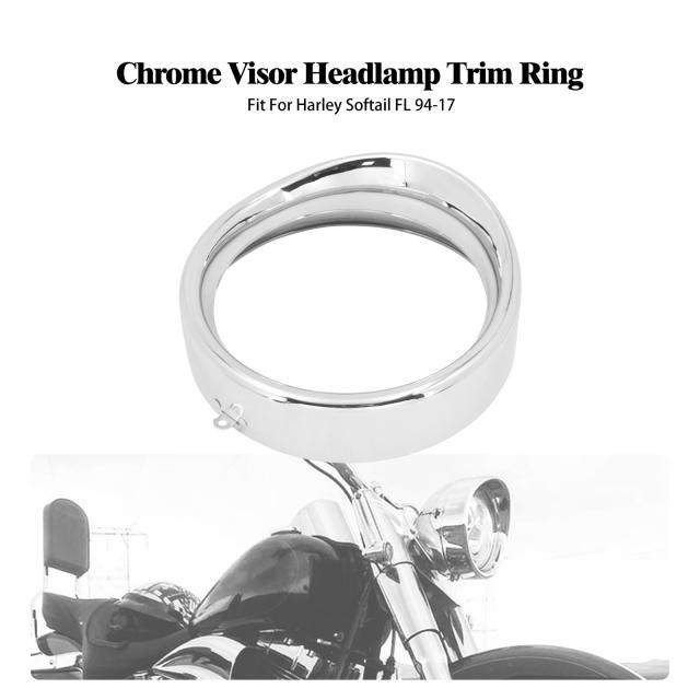 HDBUBALUS バイク ヘッドライト用トリム LED トリムリング トリム