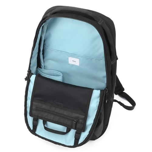 [エースジーン] ビジネスリュック メンズ A4サイズ収納可能 14.0インチPC対応 2気室 19L 【ラグレンティス】 容量拡張機能付 リフレクタ_1