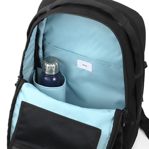 [エースジーン] ビジネスリュック メンズ A4サイズ収納可能 14.0インチPC対応 2気室 19L 【ラグレンティス】 容量拡張機能付 リフレクタ_5