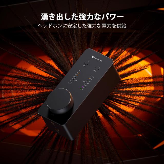 Fosi Audio SK02 DAC アンプ 小型 ヘッドホンアンプ デスクトップ USB C to AUX デジタル アナログオーディオンバータアダプター コンパ_5