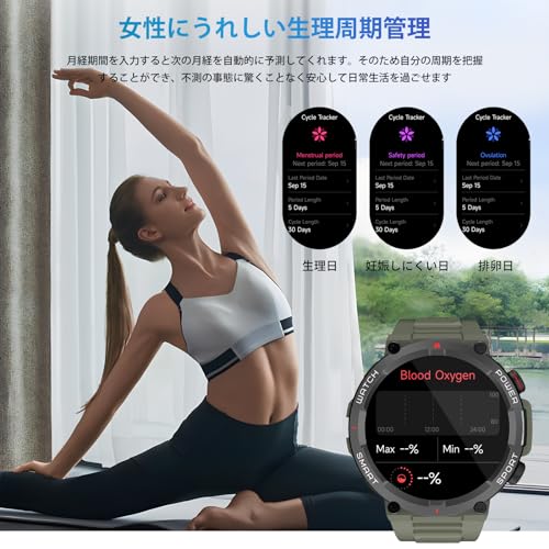 SALE，限定セール Blackview W50 スマートウォッチ【2024新登場-軍用