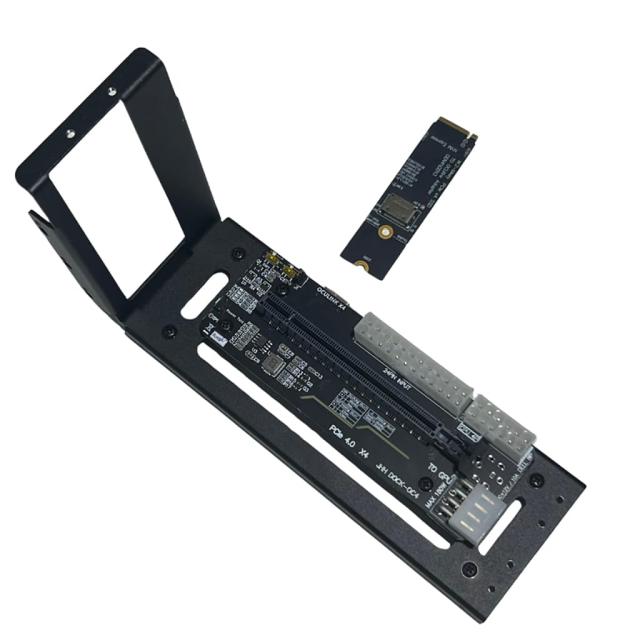 JMT M.2 M-Key to PCIE 4.0X4 外部グラフィックスカードスタンドブラケット Oculink/M.2 NVMe ノートパソコン eGPU?GDPハンドヘルド (Doc_4