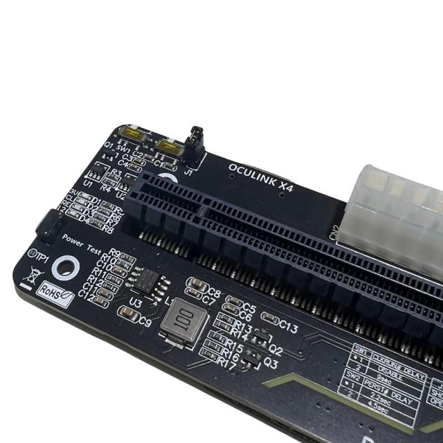 JMT M.2 M-Key to PCIE 4.0X4 外部グラフィックスカードスタンドブラケット Oculink/M.2 NVMe ノートパソコン eGPU?GDPハンドヘルド (Doc_5