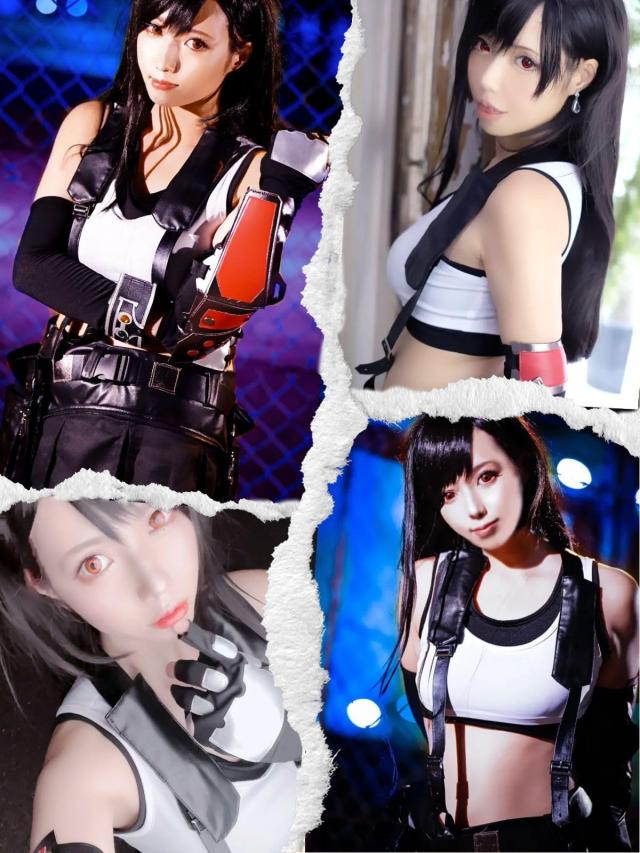 NSPSTT] ティファ コスプレ 格闘服 FF7 コスプレ衣装 イベント
