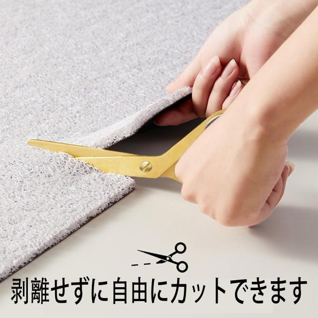 URAYUC 玄関マット 屋外 室内 犬柄/動物柄 可愛い オシャレ 水洗える