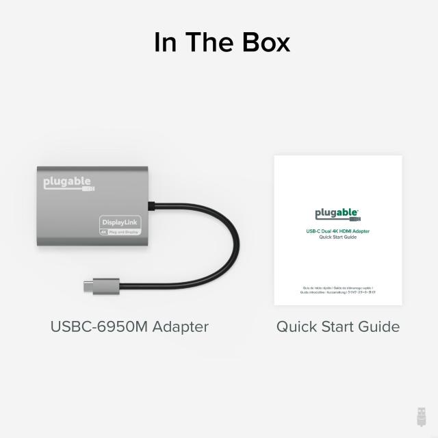 Plugable USB-C グラフィック変換アダプタ Apple Silicon（M1 M2 M3