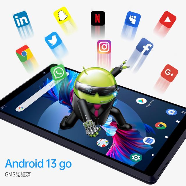 PRITOM L8 タブレット 8インチ Wi-Fiモデル Android13 タブレット 2GB RAM+64GB ROM 1280*800 IPSスクリーン GPS付き 5000mAh バッテリ_5