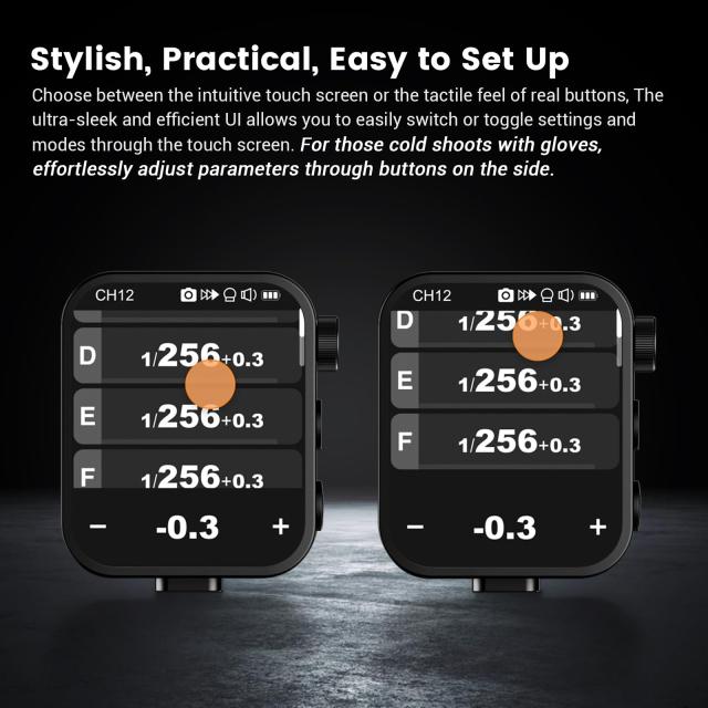 GODOX X3C X3-C 送信機 TTL 2.4G ワイヤレス フラッシュ トリガー Canon用 高速同期 TTL オート/マニュアル/マルチフラッシュ X3 キャノ