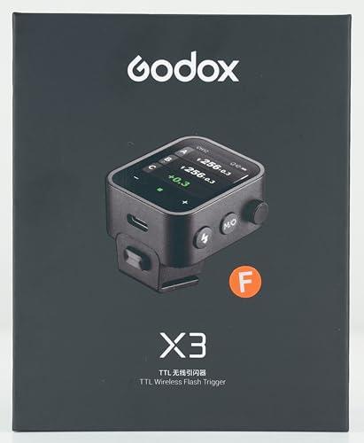 GODOX X3-F TTL ワイヤレス フラッシュトリガー X3F 送信機 高速同期 1