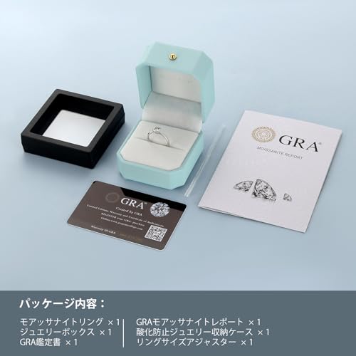 KRKC＆CO プロポーズリング モアッサナイト 一粒ダイヤモンド レディースゆびわ 0.5/1カラット 婚約指輪 シルバー925 モアサナイト エンゲ