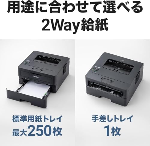 ブラザー工業 A4モノクロレーザープリンター HL-L2460DW (無線・有線LAN/両面印刷)_8