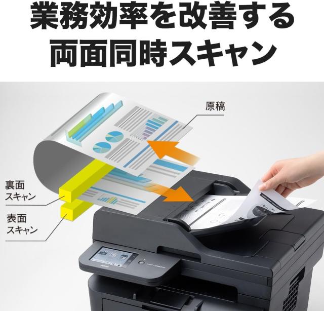 ブラザー工業 A4モノクロレーザー複合機 MFC-L2880DW (FAX/無線・有線LAN/ADF/両面印刷)_3