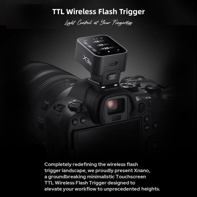 【Godox正規代理店＆日本語取扱説明書】Godox X3-O タッチスクリーンTTLワイヤレスフラシュトリガー フラッシュ送信機 Olympus/Panasonic_2