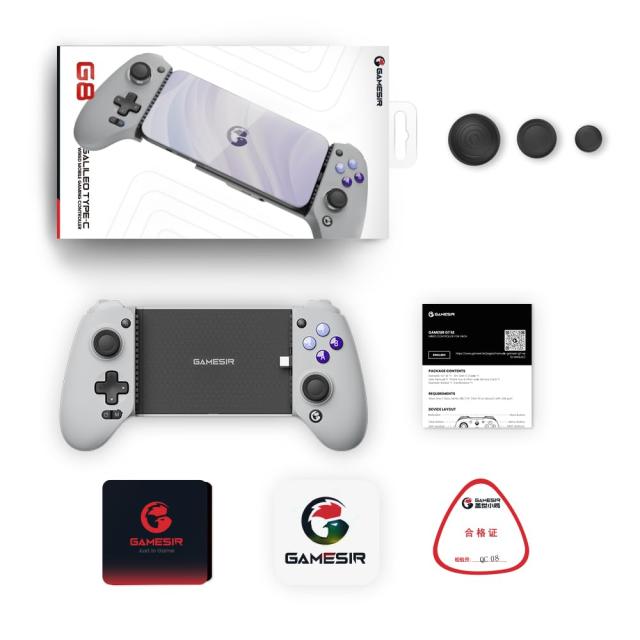 GameSir G8 Galileo Type-C ゲームパッド 有線コントローラー Android