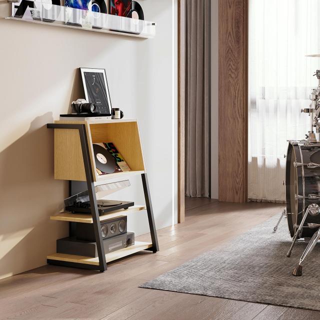 Fenge 棚 ラック オープンシェルフ ブックシェルフ オーディオ