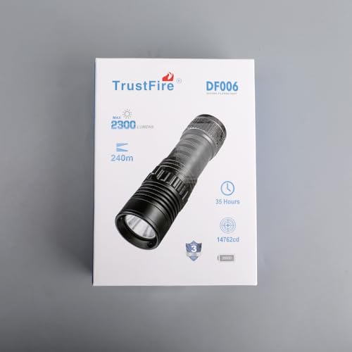 TrustFire DF006 ダイビングライト 2300ルーメン 水中ライト LED 懐中