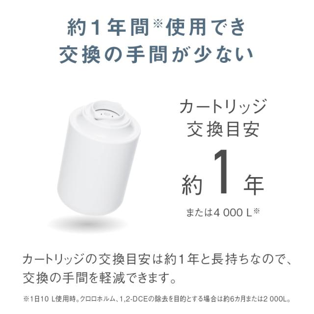 2024年発売】パナソニック 蛇口直結型浄水器 PFOS/PFOA除去対応 液晶