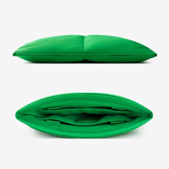 Comfyable Puffy Pillow Laptop Sleeve Compatible with 16 inch MacBook Pro M3 M2 M1 ＆ MacBook Air 15-in M3 2024 M2 2023, Nylon Hid_3
