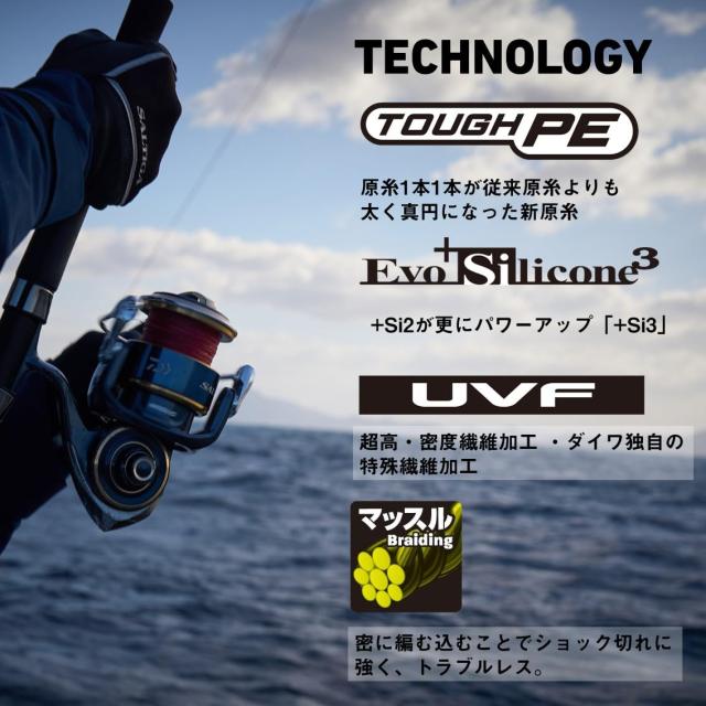 ダイワ(DAIWA) PEライン UVF ソルティガデュラセンサーX12EX+Si3 300m 4号(68lb) シグナルレッド_5