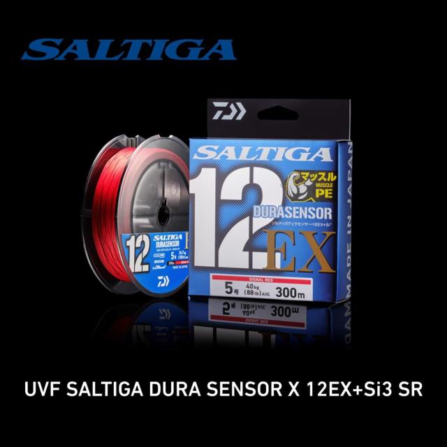 ダイワ(DAIWA) PEライン UVF ソルティガデュラセンサーX12EX+Si3 300m 4号(68lb) シグナルレッド_6