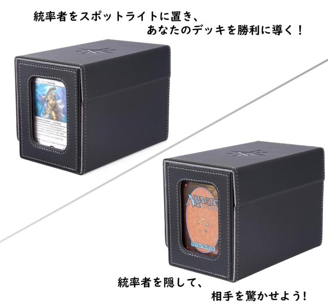 Venssu デッキケース トレカケース カードディスプレイウィンドウ